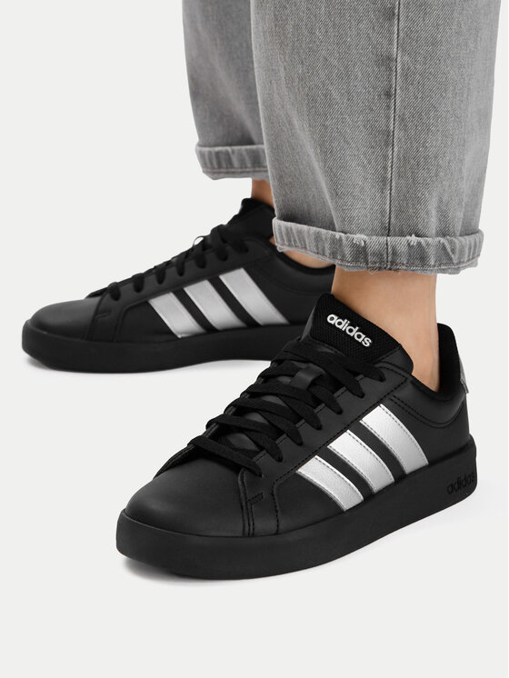 adidas Sneakersy adidas Grand Court 3.0 Shoes Junior KI7201 Czarny