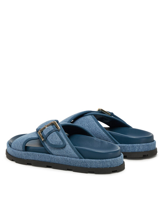 Pollini Шльопанці Pollini SA28094G1MTQ0707 Cиній