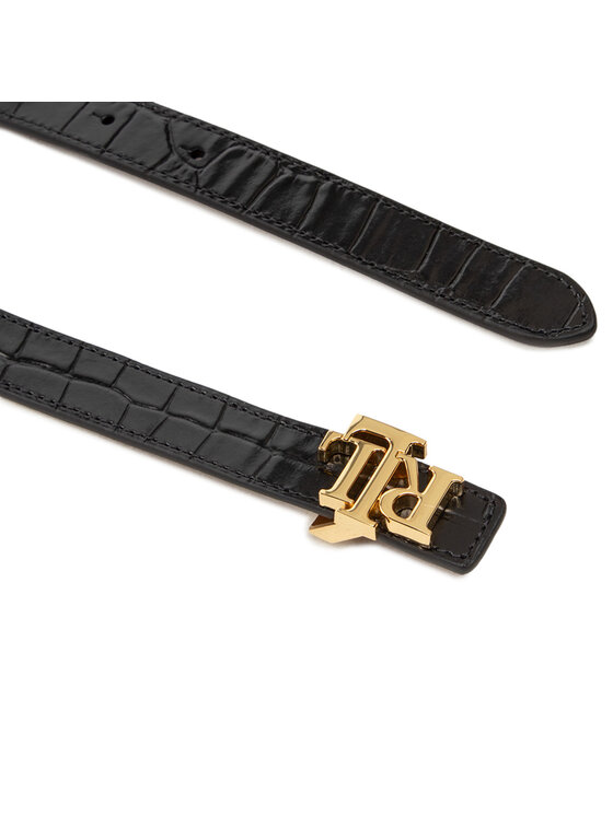 LAUREN RALPH LAUREN Ζώνη Γυναικεία Lauren Ralph Lauren Rev Lrl 20 Drc Sny 412795873009 Μαύρο