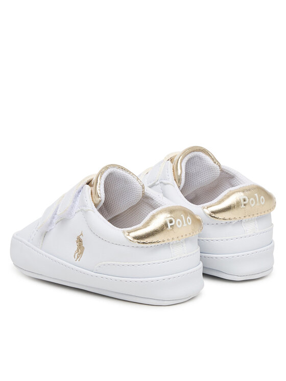 Polo Ralph Lauren Capáčky Polo Ralph Lauren RL03389102 Heritage Court II EZ Biela