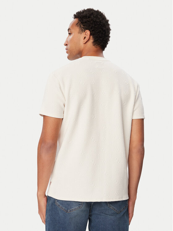 Guess Guess Camiseta M6BP31 K6723 Crema Regular Fit