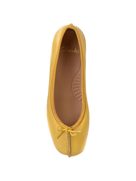 Clarks Μπαλαρίνες Clarks Freckle Ice 203589414 Κίτρινο