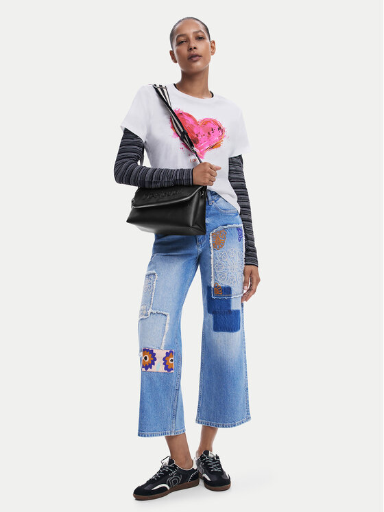 Desigual Τσάντα Desigual Venecia 24WAXP42 Μαύρο