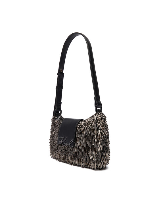 KARL LAGERFELD Kabelka KARL LAGERFELD B1W30195 Černá