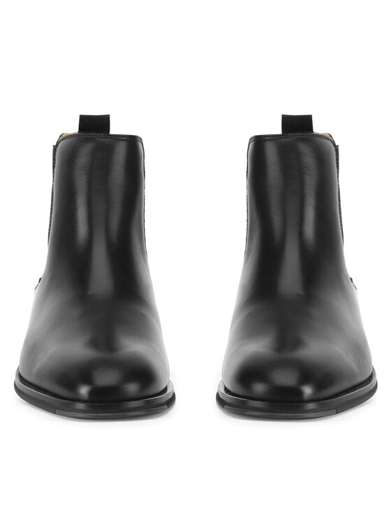 GINO ROSSI Kotníková obuv s elastickým prvkem Gino Rossi CEO-SOPRANO-06 125AM Černá