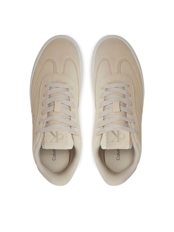 Calvin Klein Jeans Zapatillas Calvin Klein Jeans Classic Cupsole Laceup Wt Wm YW0YW01833 Écru