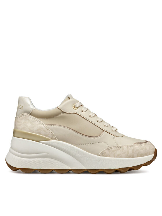 Geox Snīkeri Geox D45WAA 08504 C1122 Écru