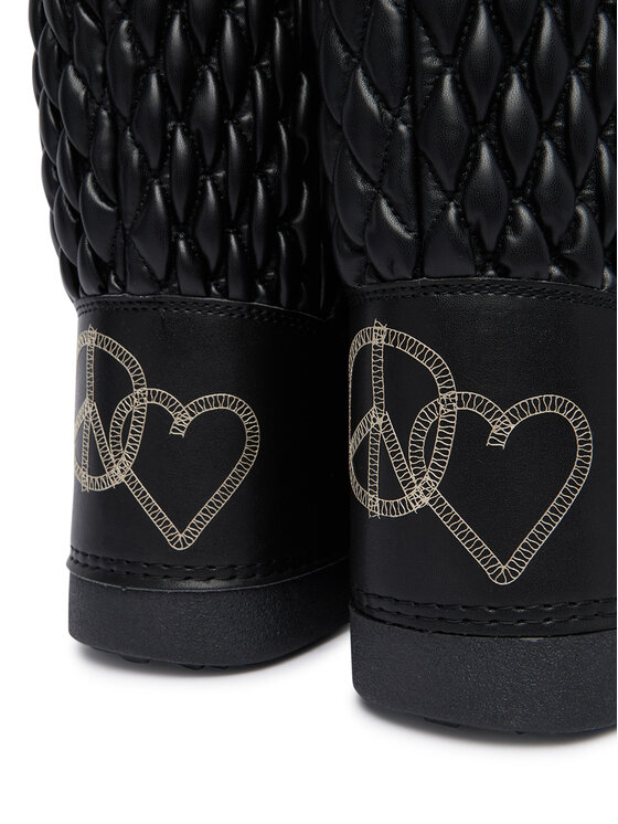 LOVE MOSCHINO Čizme za snijeg LOVE MOSCHINO JA24312G0PISQ000 Crna