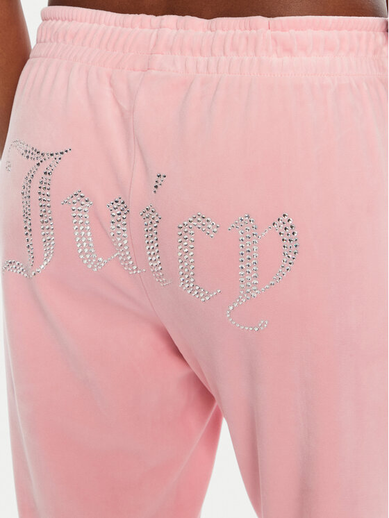 Juicy Couture Juicy Couture Спортивні штани Tina JCAPW045 Рожевий Regular Fit