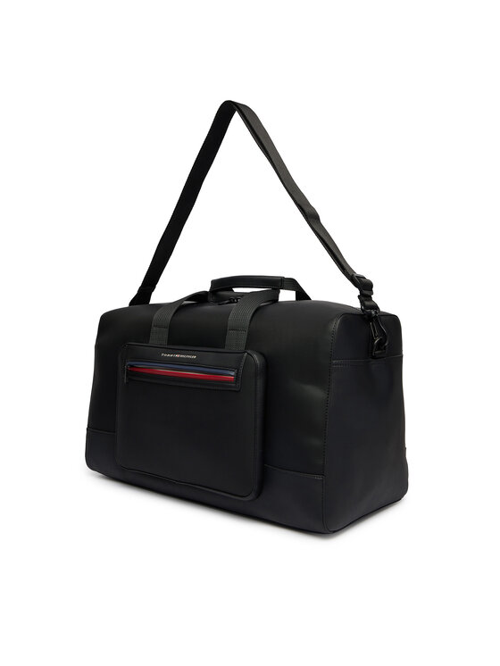 Tommy Hilfiger Geantă Tommy Hilfiger Th Foundation Duffle AM0AM14160 Negru