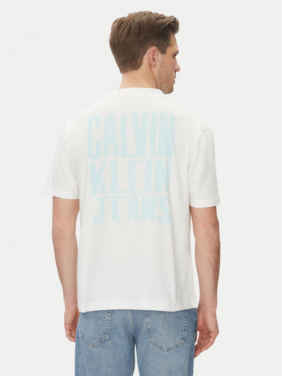 Calvin Klein Jeans Calvin Klein Jeans Camiseta Painted J30J327523 Blanco Regular Fit