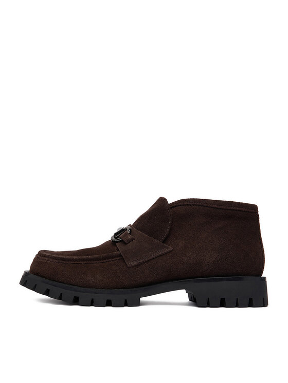 Badura Polobotky Badura EO-ASPEN-LT221-451-3 Tmavě hnědá