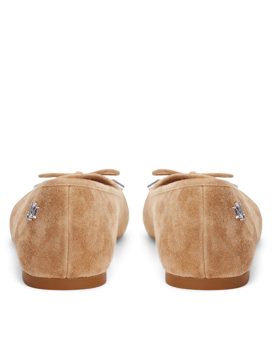 LAUREN RALPH LAUREN Balerinke Lauren Ralph Lauren 802943066001 Smeđa