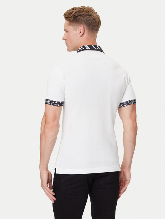 Versace Jeans Couture Versace Jeans Couture Polo 79GAGT02 CJ01T Blanco Regular Fit