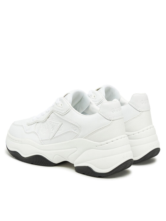 Guess Sneakersy Guess FLPHAP FAL12 Biela
