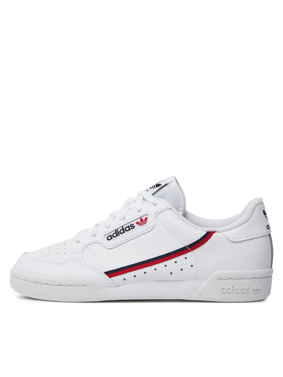 adidas Sneakersy adidas Continental 80 J F99787 Biela