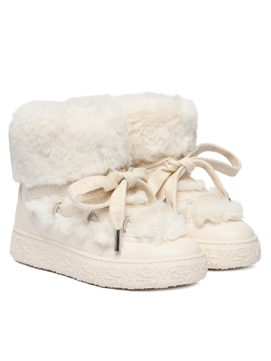 Guess Снігоходи Guess FLFUEK FUR10 Écru