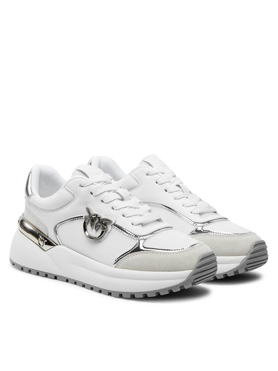 PINKO Laisvalaikio batai Pinko Gem 01 SS0019 P027 Balta