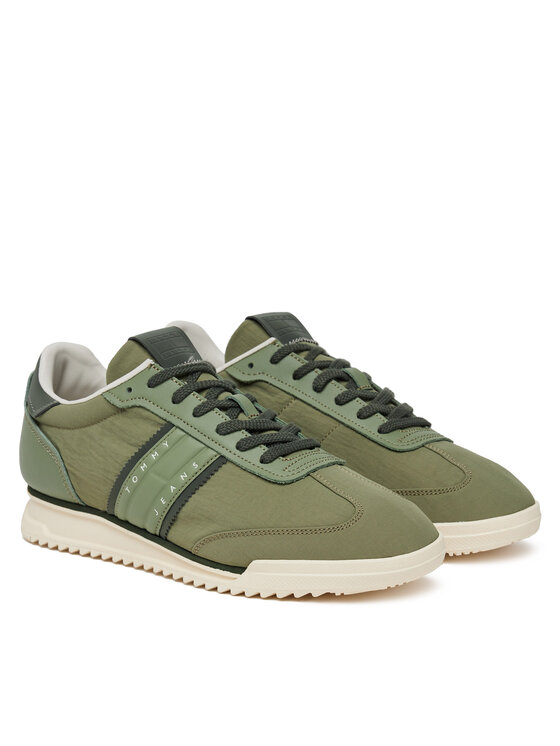 Tommy Jeans Αθλητικά Tommy Jeans Tjm Runner Cleated Mix Mat. EM0EM01598 Πράσινο