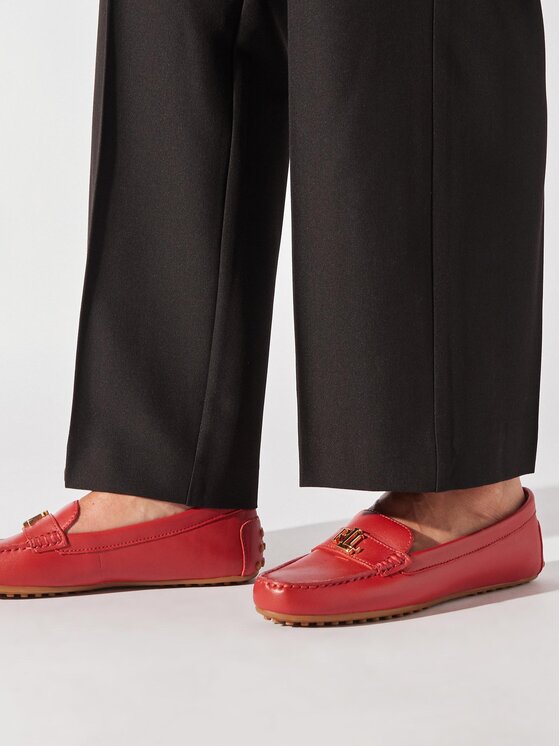 LAUREN RALPH LAUREN Mocasines Lauren Ralph Lauren 802852847013 Rojo
