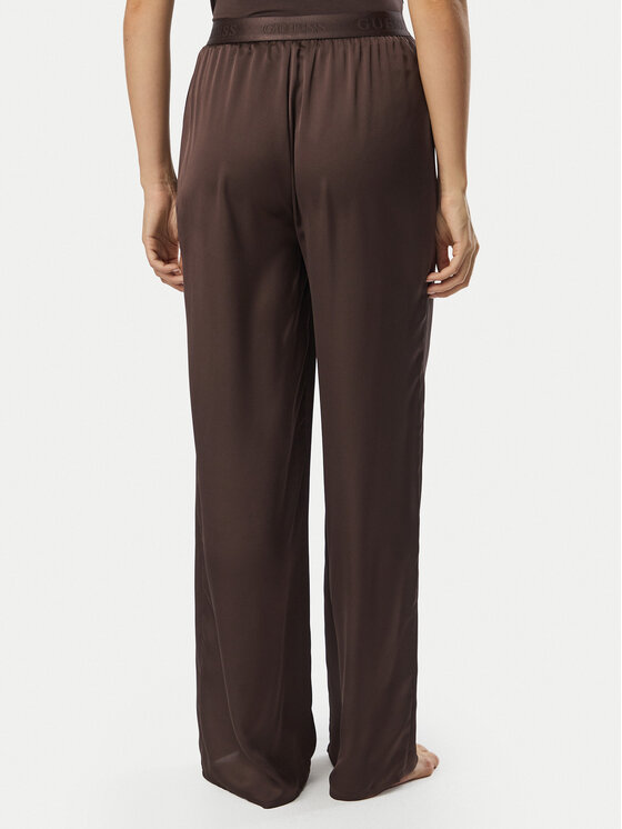 Guess Guess Pantalones de pijama O6BB05 W3511 Marrón Regular Fit