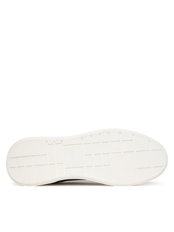 Calvin Klein Sneakersy Calvin Klein Chunky Cupsole Lace Up Lth Pinch YM0YM01454 Čierna