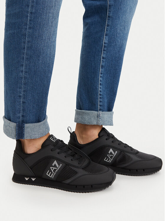 EA7 Emporio Armani Sneakersy EA7 Emporio Armani 7X000337 AF18613 MZ186 Čierna