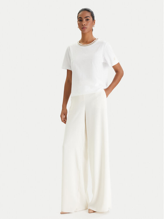 Luisa Spagnoli Luisa Spagnoli Camiseta Balearica 543152 Blanco Regular Fit