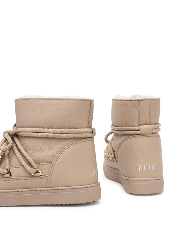 Inuikii Апрески Inuikii Full Leather 1001.003.0252 Кремав