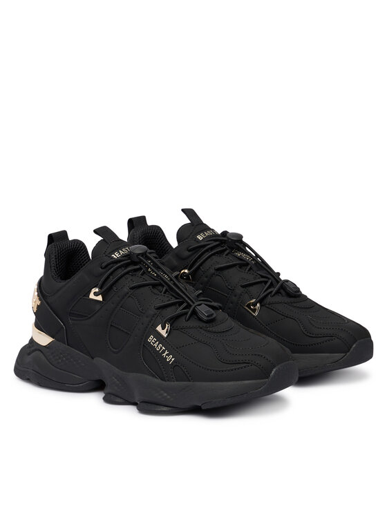 Plein Sport Сникърси Plein Sport Runner Beast X-01  FAFS USC1042 STE003N Черен