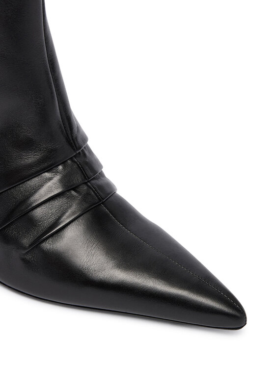 Patrizia Pepe Členková obuv Patrizia Pepe 2Y0041 L048 K103 Čierna