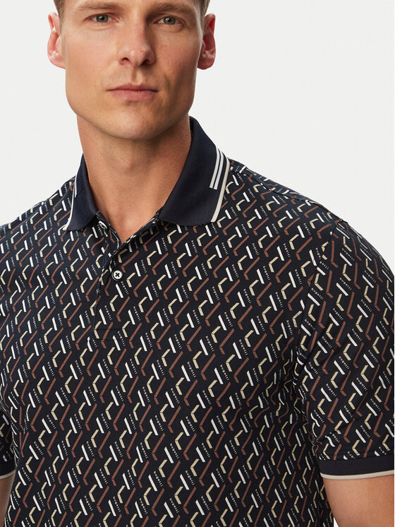 Bugatti Bugatti Polo 8150-15032E Azul marino Regular Fit