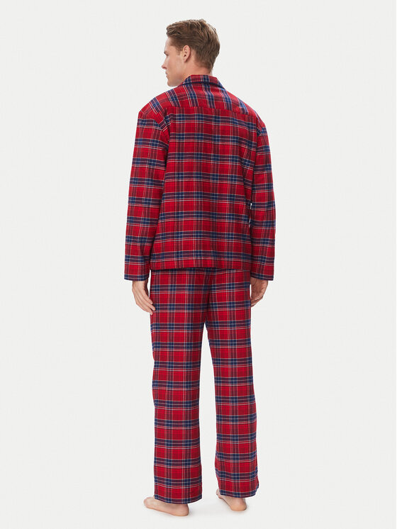 Tommy Hilfiger Tommy Hilfiger Pijama UM0UM03659 Rojo Relaxed Fit