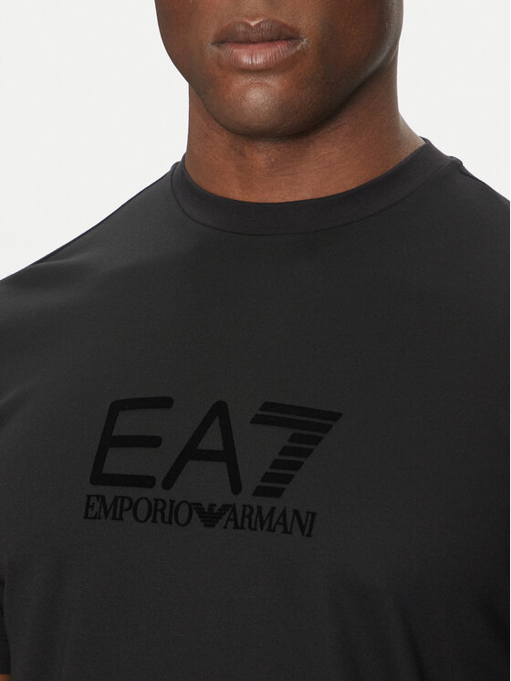 EA7 Emporio Armani EA7 Emporio Armani Футболка 7M000092 AF13870 UC001 Чорний Regular Fit