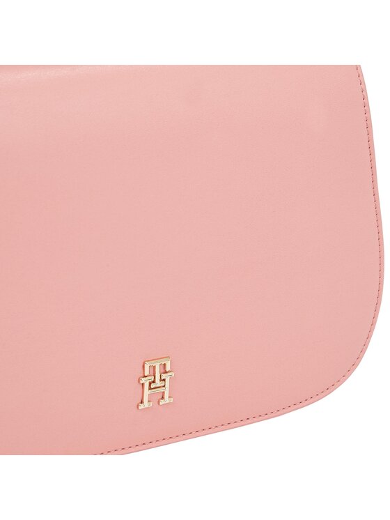 Tommy Hilfiger Ročna torba Tommy Hilfiger Th Spring Chic Flap Crossover AW0AW15974 Roza