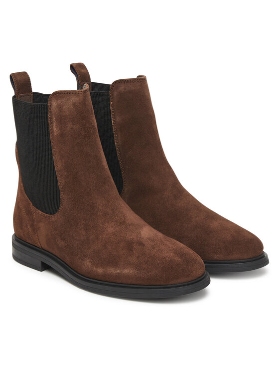 Tommy Hilfiger Bokacsizma Tommy Hilfiger Flag Boot FW0FW08780 Barna