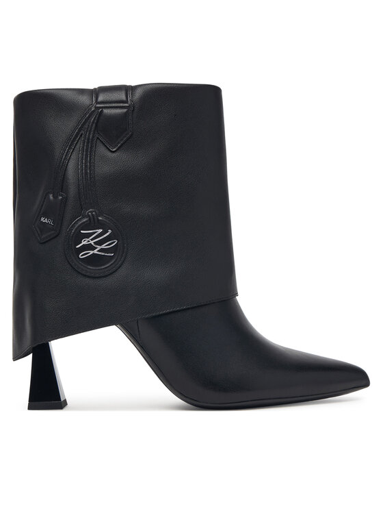 KARL LAGERFELD Botki KARL LAGERFELD Debutante KL32045A Czarny