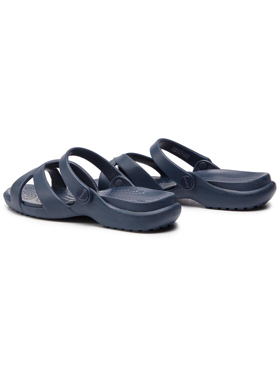 Crocs Basutės Crocs Meleen Crossband Sandal W 205472 Tamsiai mėlyna