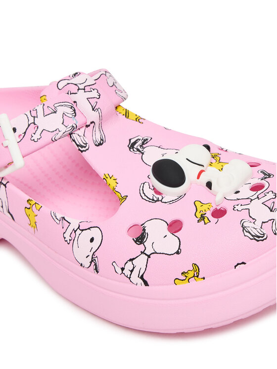 Crocs Παντόφλες Crocs Peanuts Mary Jane Clog 211130 Ροζ