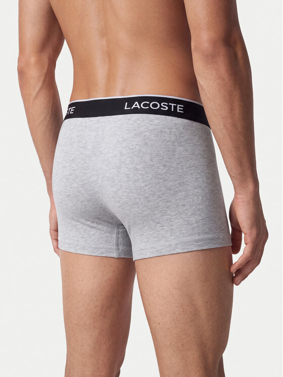 Lacoste Lacoste Conjunto de calzoncillos boxer 5H1300 Gris