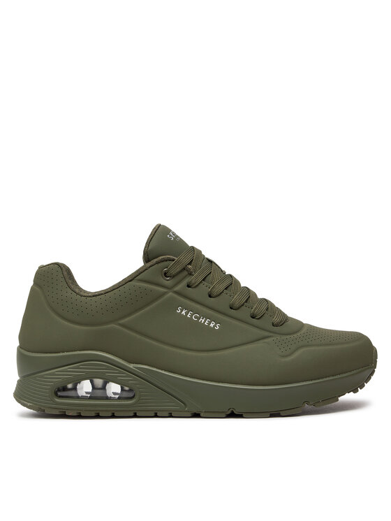 Skechers Снікерcи Skechers Uno - Stand On Air 52458/DKGR Зелений