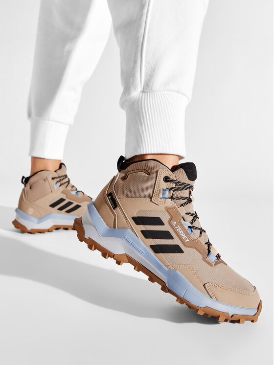 adidas Botas de trekking adidas Terrex AX4 Mid Gtx W GORE-TEX FZ3242 Beis