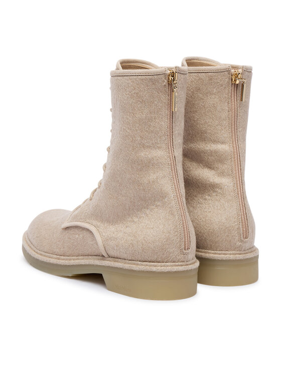 Max Mara Gležnjarji Max Mara Bakerzip 2524796092600 Bež