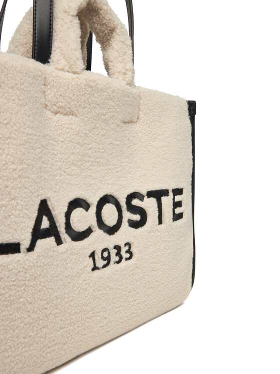 Lacoste Ročna torba Lacoste NU5117HX Écru