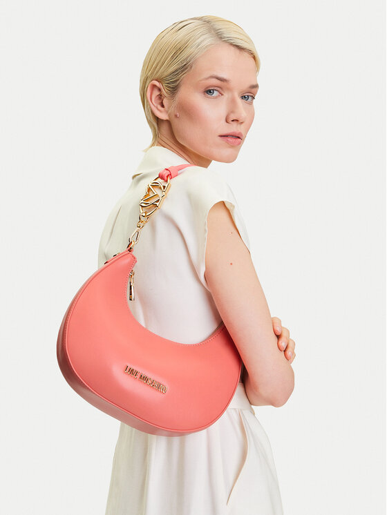 LOVE MOSCHINO Kabelka LOVE MOSCHINO JC4048PP1MLF0464 Koralová