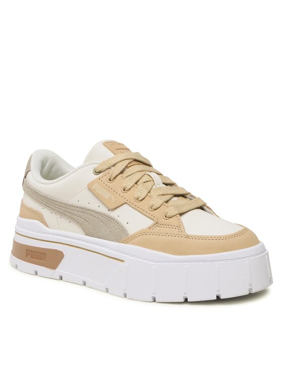 Puma Sneakersy Puma Mayze Stack Luxe Wns 389853 02 Béžová