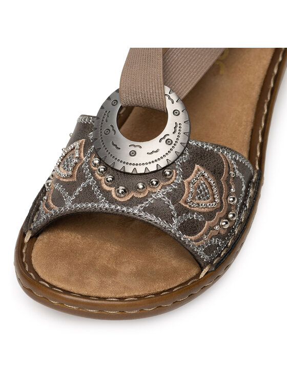 Rieker Sandali Rieker 608B9-45 Marrone