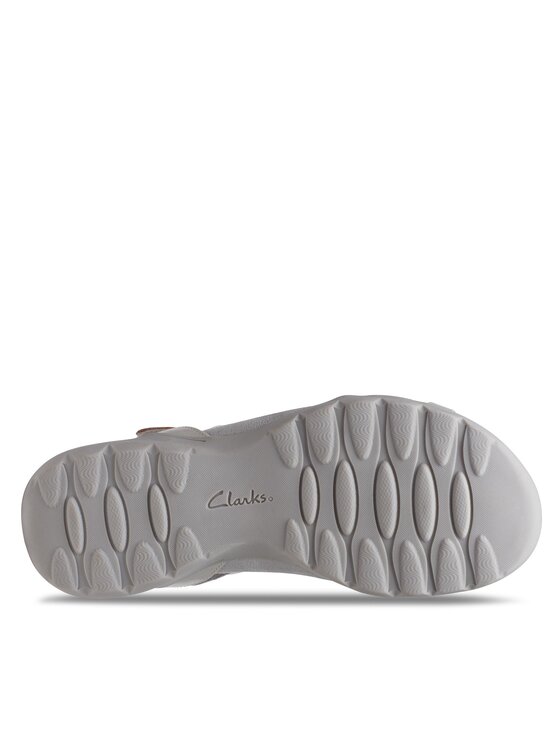 Clarks Sandale Clarks Amanda Tealite 26171126 Bijela