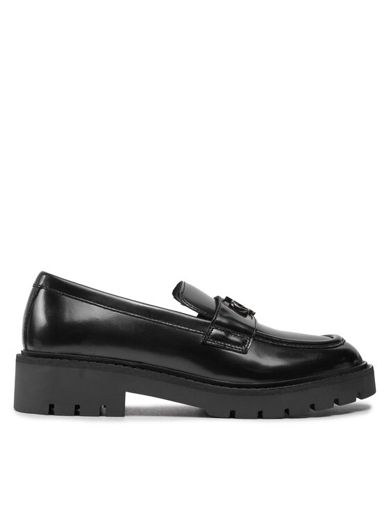 Calvin Klein Jeans Loferi Calvin Klein Jeans Combat Loafer Mg Mtl YW0YW01503 Melns