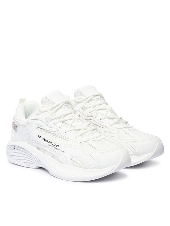 Plein Sport Sneakersy Plein Sport Pegasus Project SAFS USC0935 STE003N Biały